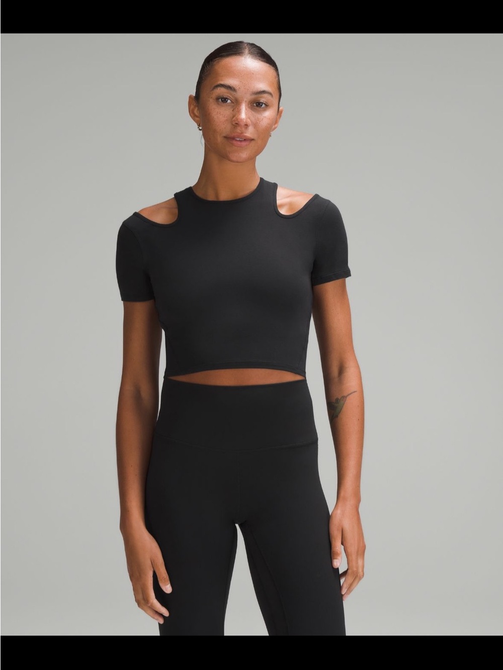 Lululemon Shoulder Cutout Yoga Top